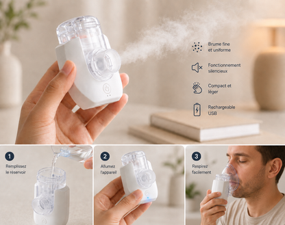 NebulEase™  Nébuliseur portable