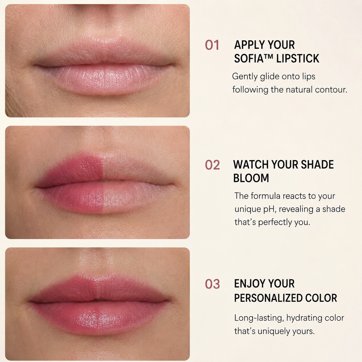 Sofia™  The pH Bloom Lipstick