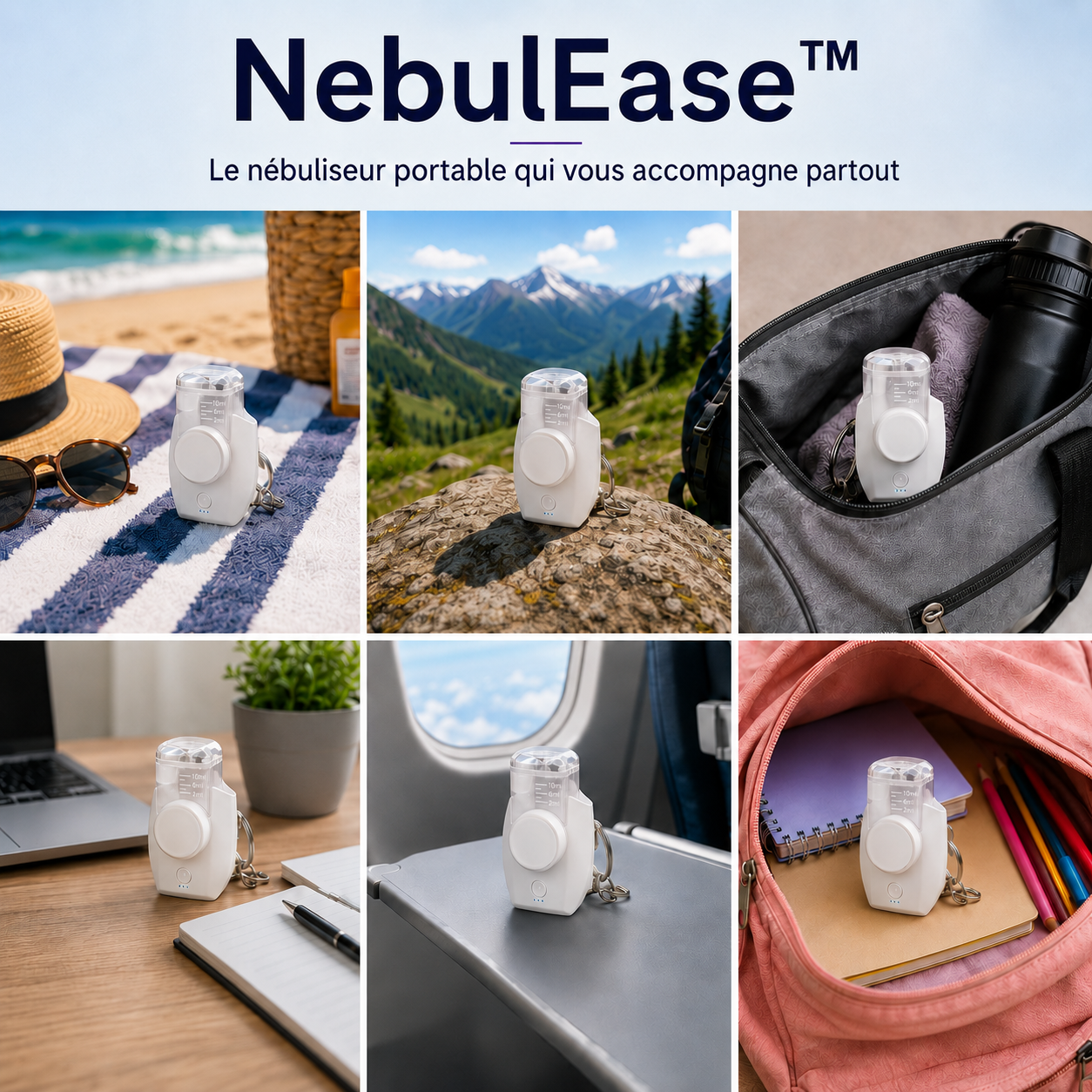 NebulEase™  Nébuliseur portable